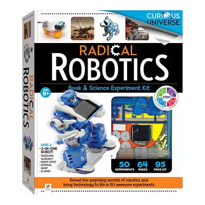 Curious Universe Radical Robotics Book And Science Kit Experiment Kids 8y+ • $37