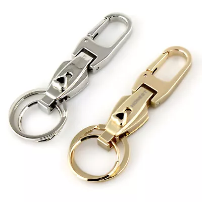 Detachable Keychain Belt Pants Buckle Clip Hook Key Chain Ring Keyring Keyfob • $5.99