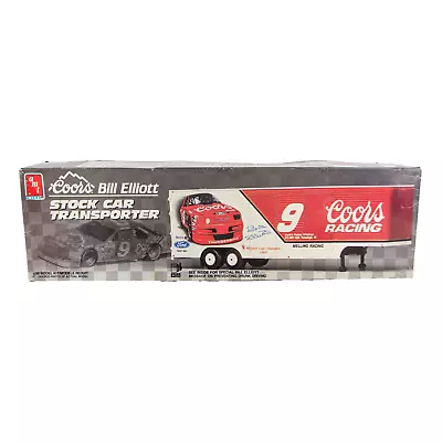 Vintage AMT ERTL 1:25 Coors Bill Elliot Stock Car Transporter Model For Parts • $49.99