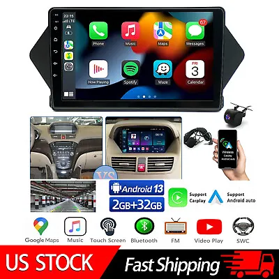 9  Carplay For 2007-2013 Acura Mdx Android 13 Car Stereo Radio Gps Navi Wifi 32g • $180