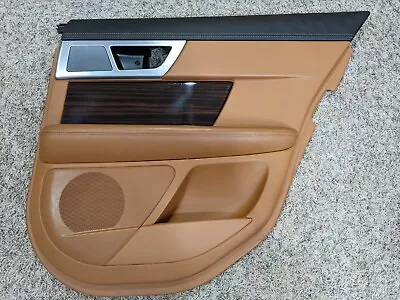London Tan 2009 - 2015 Jaguar Xf Door Panel Interior Inner Right Passenger Rear • $79