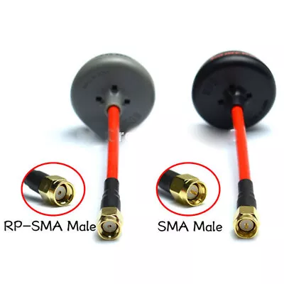 5.8GHz Lightweight Circular Polarized SpiroNet FPV Antenna RP-SMA/SMA Antenna • $6.98