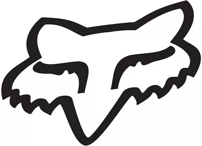 £3.35 • Buy FOX VINYL DECAL Sticker Motorbike Bike CHOOSE COLOUR & FONT YAMAHA HONDA KTM MX
