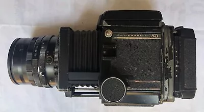 Mamiya RB67 Pro SD Body + LESNS + WAIST LEVEL FINDER + 120 FILM BACK -  USED • $250