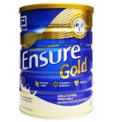 SALE!! 4 X 850g Abbott Ensure Gold Complete Nutrition Milk Powder Vanilla EXPRES • $196.96