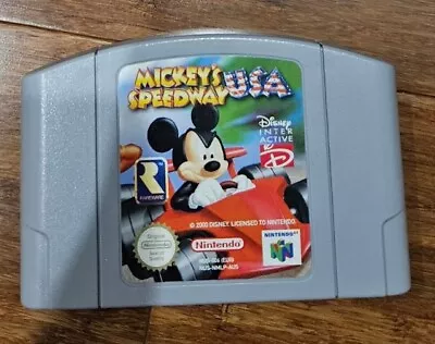 MICKEY'S SPEEDWAY USA - NINTENDO 64 - N64 Very Good • $49.95