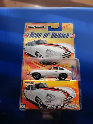 Matchbox Best Of British '61 Jaguar E-Type #05 • $15