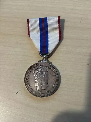 1977 Official Queen Elizabeth Ii Silver Jubilee Medal 1952-1977 (17932) • £199.99