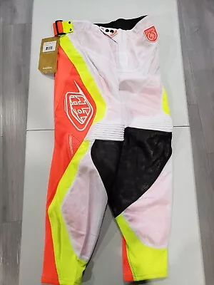 NEW Troy Lee Designs TLD SE Pro Off-Road MX Pants Corse Men's 32 Yellow Orange  • $59