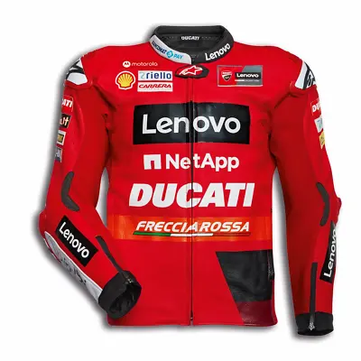 Ducati Team Replica MotoGp 22 Leather Jacket Size 56 Dealer Direct New • $784.97