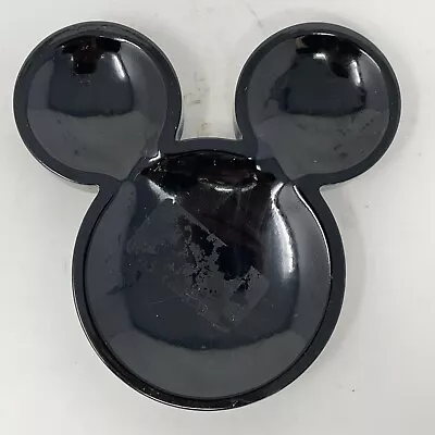 Disney Black Porcelain Mickey Mouse Soap Dish • $19.99