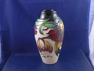 £184.99 • Buy  Moorcroft ANNA LILY Vase By Nicola Slaney