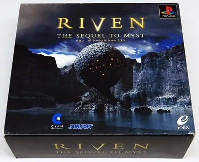 Riven: The Sequel To Myst リヴン (1997) For JAPANESE PlayStation PS1 NTSC-J • $20