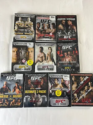 UFC 10 DVD Lot Ultimate Fighting Championship Mixed Marshal Arts New Sealed • $35.99