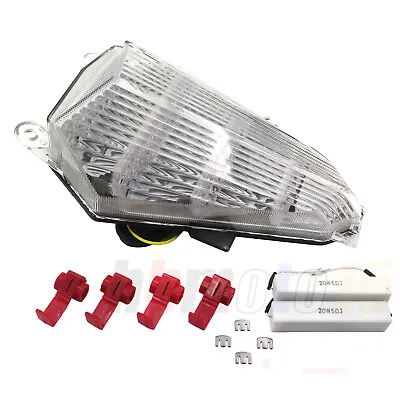 Tail Light LED Clear For Yamaha Yzf R6 Yzf-R6 2006 2007 2008 2009 2010 2011 2012 • $29.89