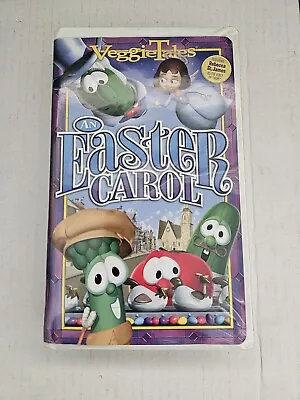 Veggie Tales  An Easter Carol VHS In Clamshell Cases Rebecca St James White • $4.99