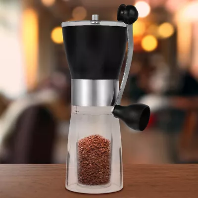 Manual Coffee Grinder With Ceramic Burrs Hand Coffee Mill Portable Coffee BidKY • £12.35