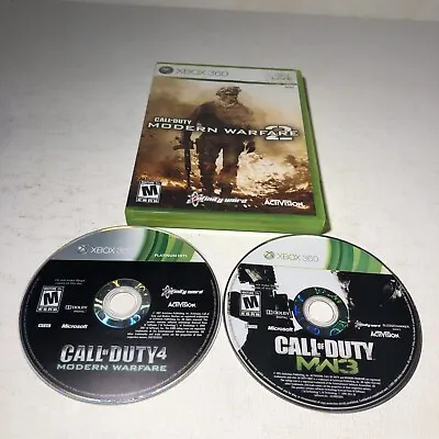 Call Of Duty: Modern Warfare Trilogy Xbox 360 1 2 3 1-3 Lot Of 3 Games Tested MW • $22.95