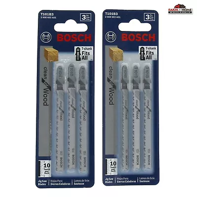 6ct T-Shank Jig Saw Blades 10TPI ~ New • $17.49