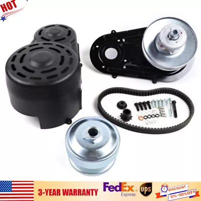 New 420CC Torque Converter Kit For Go Kart 40 Series Clutch Pulley Driver Driven • $179