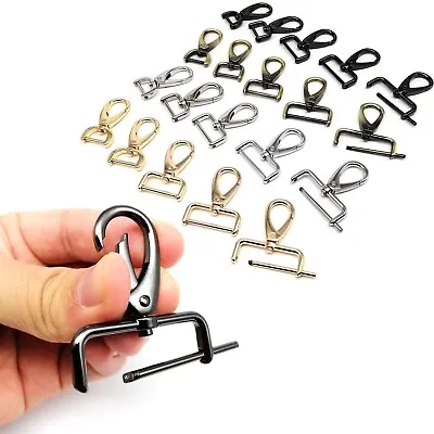 1pc Detachable Metal Swivel Bag Handbag Shoulder Strap Belt Clasp Clip Trigger • £2.51