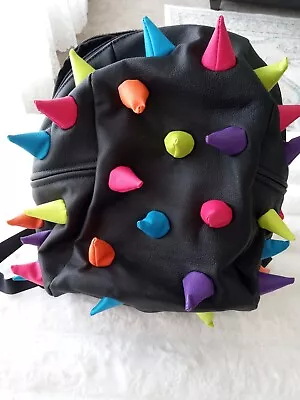 MadPax Spiketus Abracadabra Backpack Large Multicolored Spikes School Pack • $34.97