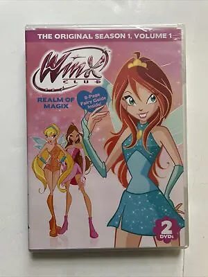 New - WINX CLUB Original Season 1 Volume 1 Realm Of Magix DVD 8-Page Fairy Book • $29.99