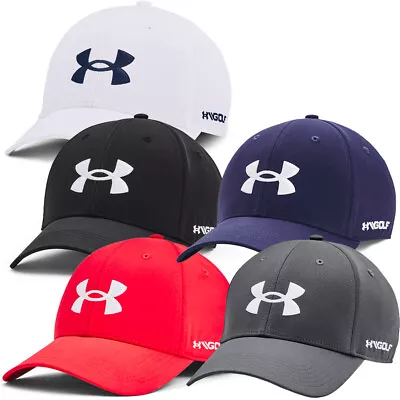 Under Armour Mens UA Golf96 Adjustable Hat Cap  • £13.99