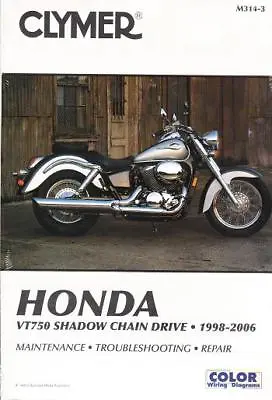 1998-2006 Honda VT750 Shadow Repair Service Workshop Shop Manual Book M3143 • $37.50