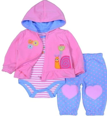 Baby Tracksuit Hooded Tops Pants Trousers Boys/Girls Outfits Clothes Set61218 • £14.99