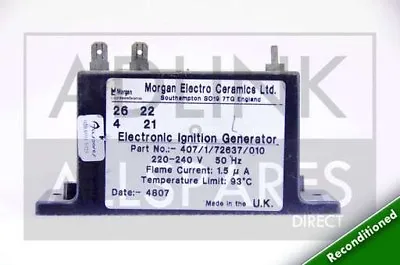 £40 • Buy Potterton Netaheat 10/16 & 16/22 Spark Generator Pcb 407654 With 1 Year Warranty