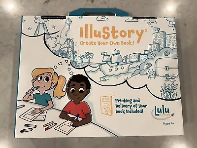 Lulu Jr IlluStory Make Your Own Hardbound Book Kit  Professional Printing T549 • $16.99