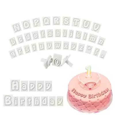 £4.75 • Buy Alphabet Letter Fondant Icing Sugarcraft Cutter Cake Decorating Mould Baking BA