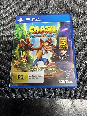 Crash Bandicoot N Sane Trilogy. PS4 • $28