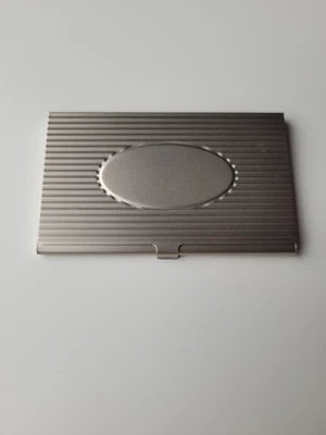 £2.99 • Buy Aluminium Pocket Business Credit Debit Card Case Metal Box Holder Wallet 