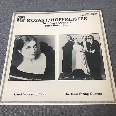 The Muir String Quartet - Mozart Hoffmeister Two Flute 12  Vinyl LP 33 Classical • $4.99