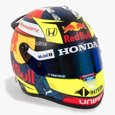 Sergio Perez Red Bull Racing 2021 F1 1:2 Scale Replica Helmet By Schuberth • $269