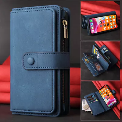 Wallet Case For OPPO A17 A38 A58 A78 A74 Reno Z 8 Pro Flip Shockproof Cover • $20.29