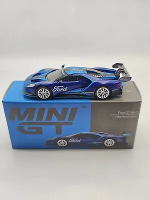 Mini GT 1:64 Ford GT MK II Ford Performance (Blue) #429 • $12.89