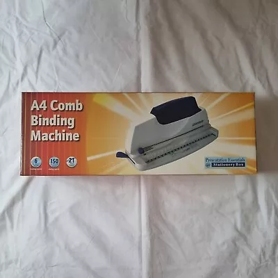 A4 Comb Binding Machine - Brand New Sealed • £40