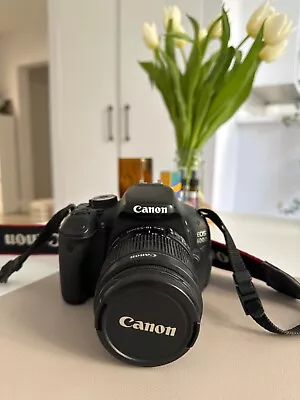 Canon EOS 600D 18.0MP - Black (Kit W/ EF-S 18-55mm Lens) • £62