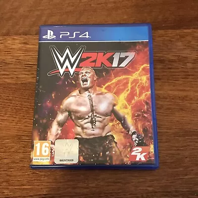 WWE 2k17 Playstation 4 Game - Free Postage • $17.95