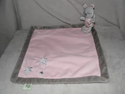 Fae Fairy Comforter Soft Toy Little Bird Told Me Grey Pink Blankie • £9.95
