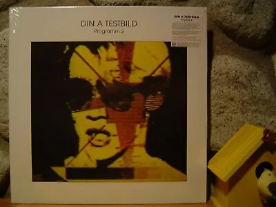 DIN A TESTBILD Progamm 2 LP/1981 Germany/Electro/Minimal Synth/Klaus Schulze • $29.98