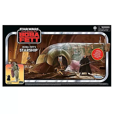 Star Wars The Vintage Collection - Boba Fett's Starship Action Figure & Vehicle • £139.99