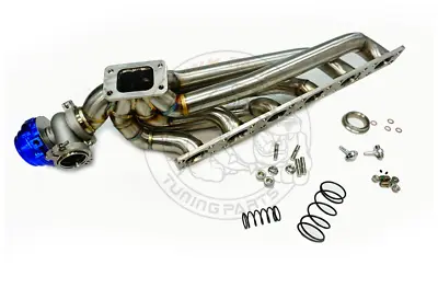 3mm Thick T3 Top Mount Turbo Manifold For BMW E36  M50 M52 S50 S52 1992-1998 • $549