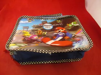 Mario Kart Nintendo Wii Blue Promotional Kid's Lunchbox  • $9.99