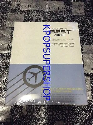 BEAST The 1st Concert Making Book Welcome To B2ST Airline Photobook DVD NEW  • $29.90