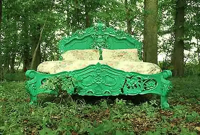 £1499 • Buy Made To Order  French Style Rococo Bed  Furniture .....  ( Any Size Any Color )