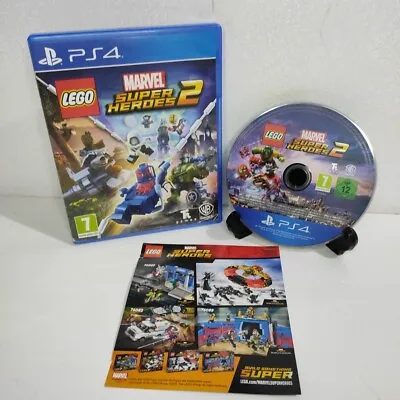 Lego Marvel Super Heroes 2 Sony Playstation PS4 Game Family  • £5.50